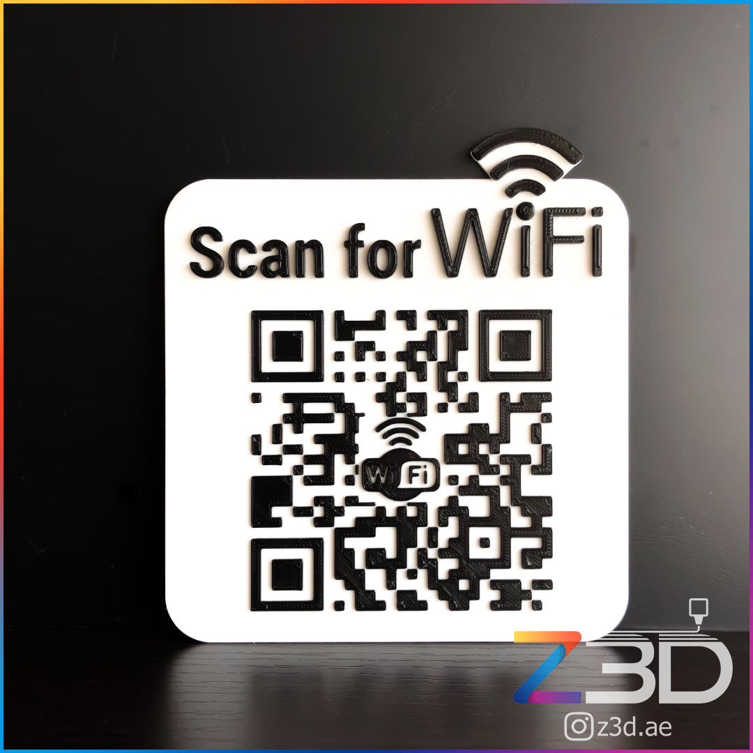 Quick Access WiFi QR Code